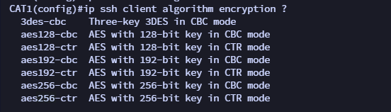 no matching cipher found: