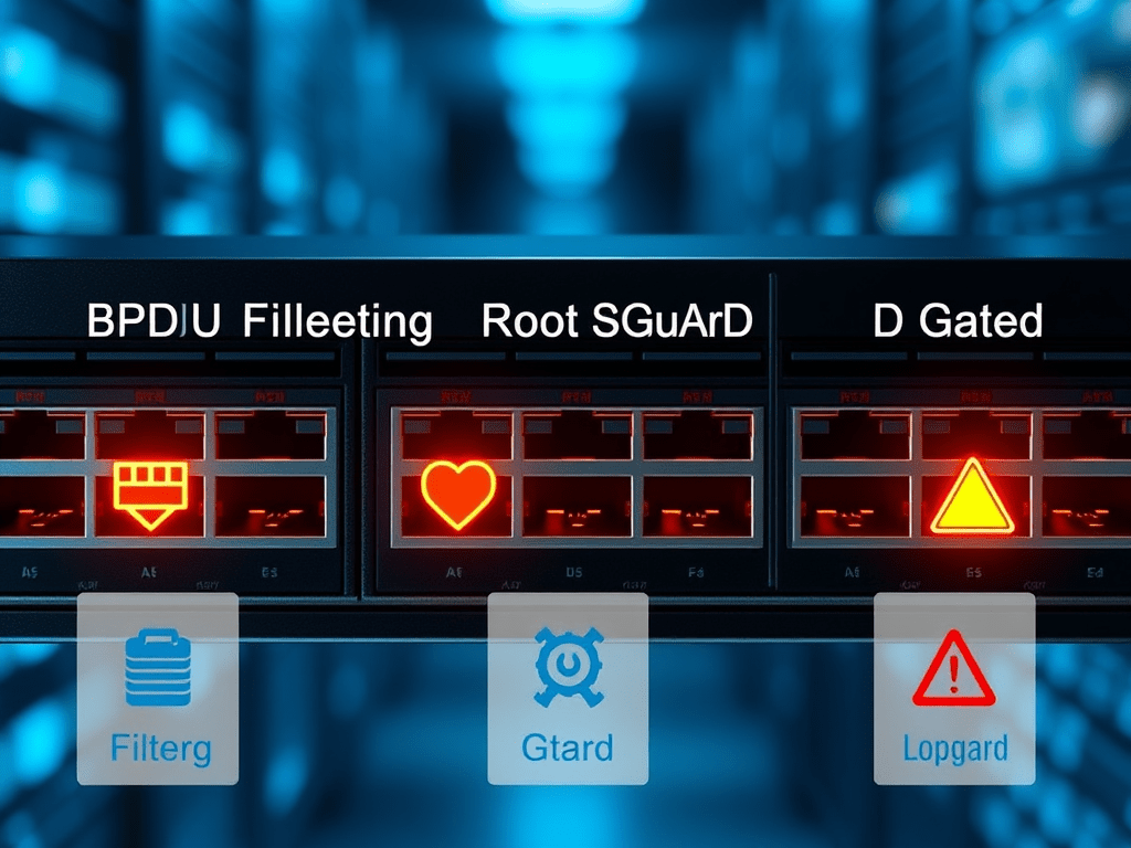 BPU Filtering, Root Guard y Loop Guard